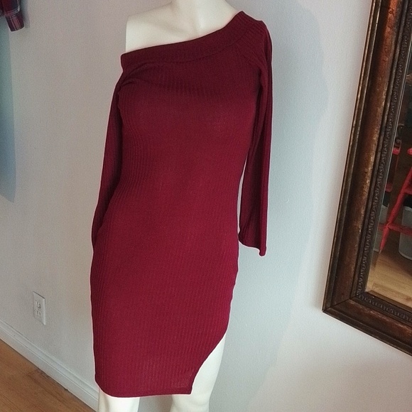 Knit Midi Dress - Picture 1 of 5
